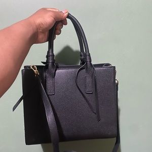 Black cross body bag